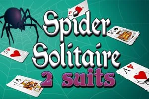 Spider Solitaire 2 suits
